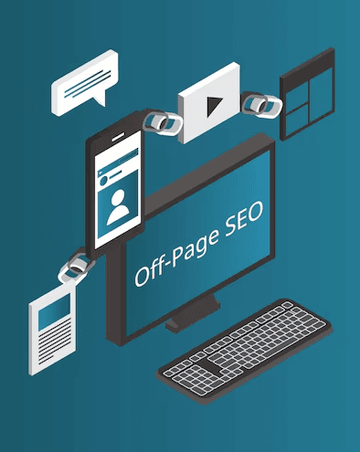 Off-page SEO illustration